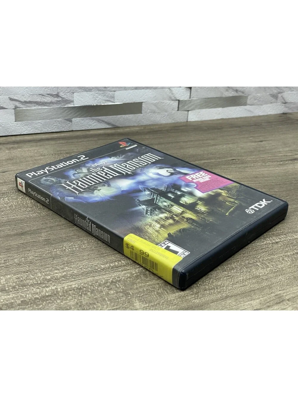 The Haunted Mansion - PS2 PlayStation 2 w/ Movie Ticket - Complete CIB w/ Manual